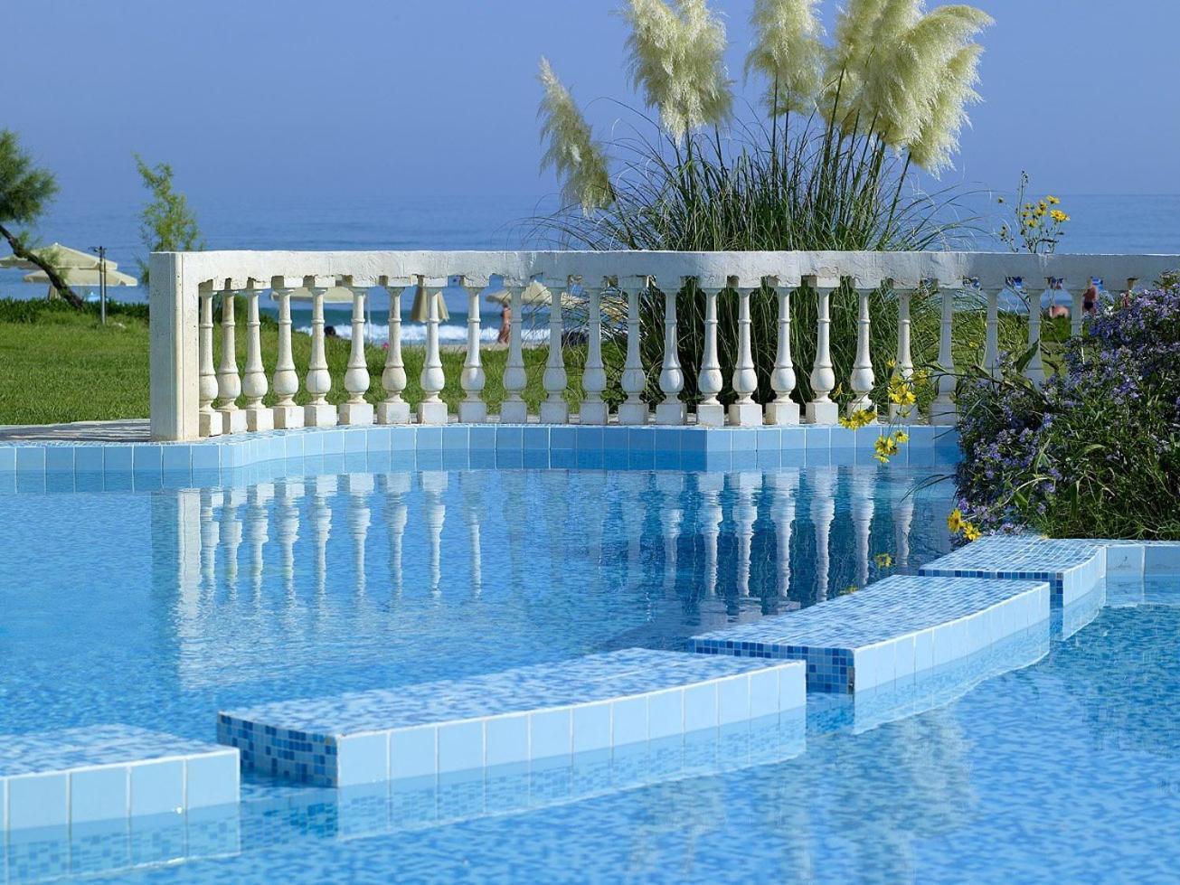 Orpheas Resort Hotel (Adults Only) Paralia Kourna Exterior foto