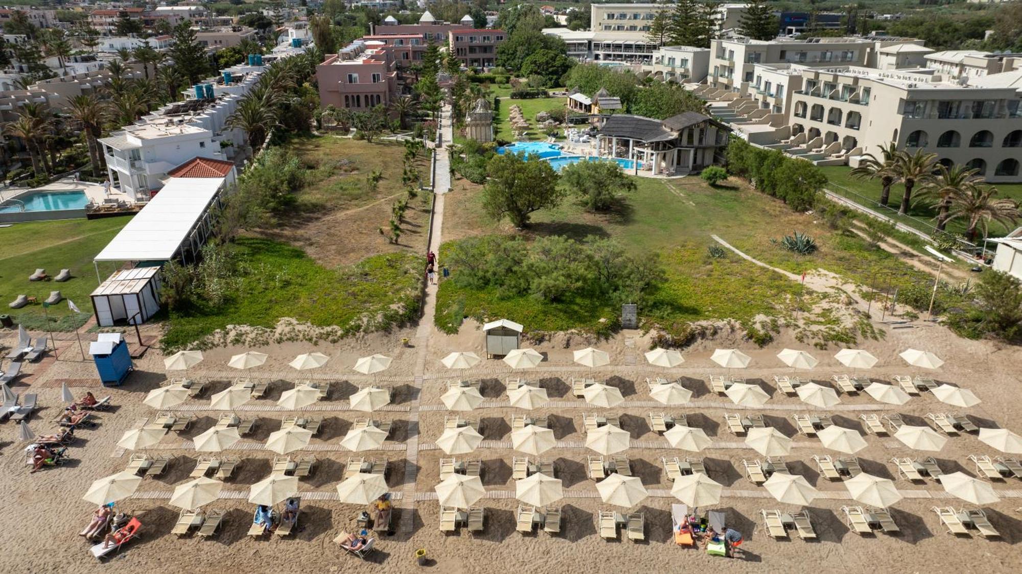 Orpheas Resort Hotel (Adults Only) Paralia Kourna Exterior foto
