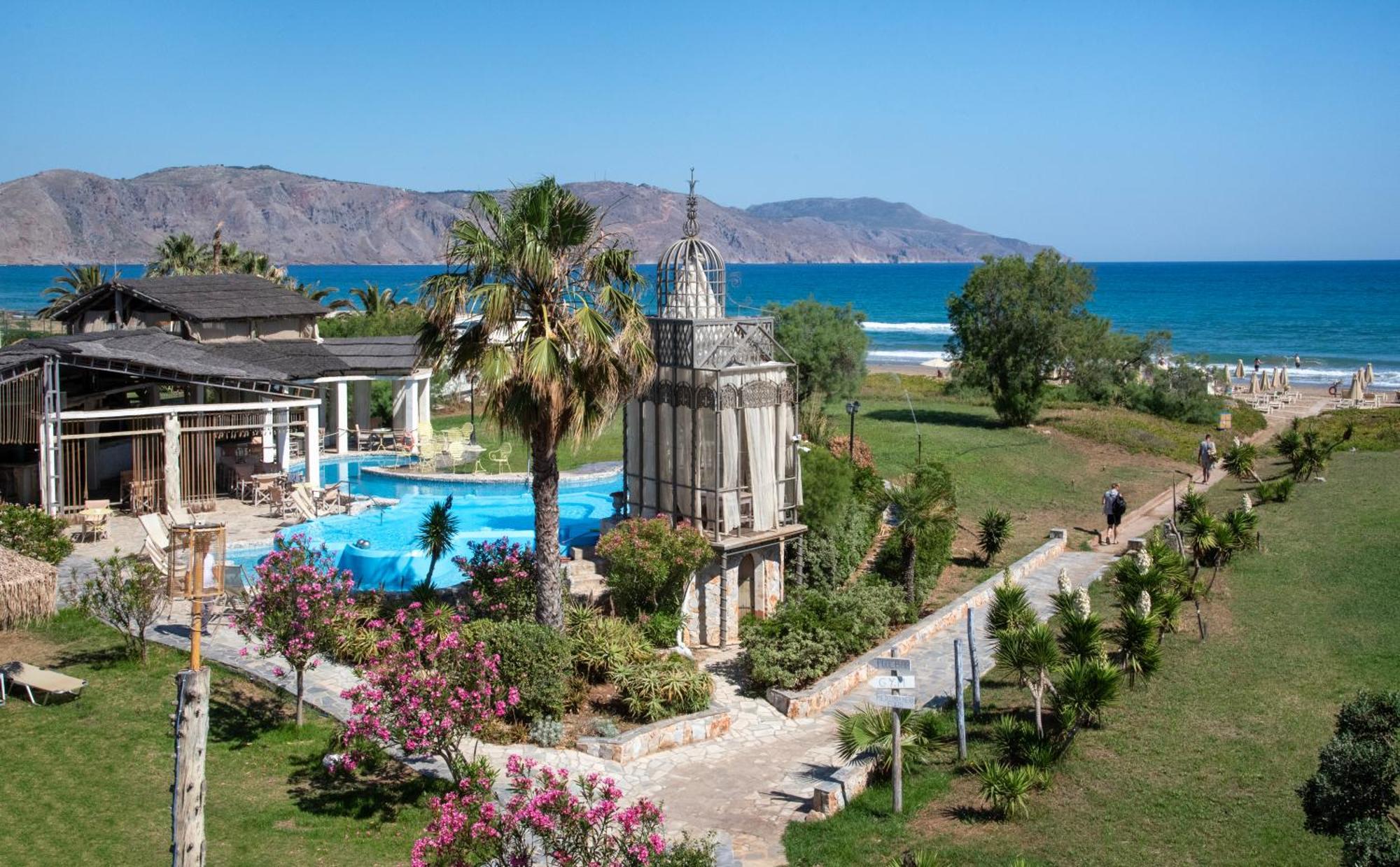 Orpheas Resort Hotel (Adults Only) Paralia Kourna Exterior foto